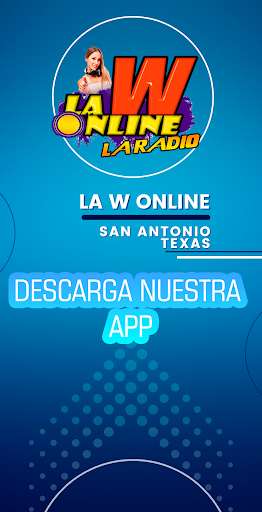 Android application La W Online La Radio Texas screenshort