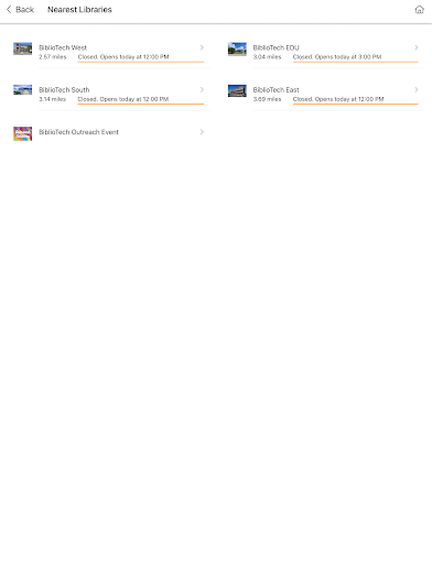 Screenshot of BiblioTech Public Library