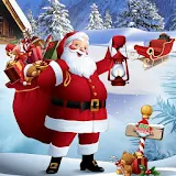 Santa Christmas Gift Delivery : Santa Claus Gifts icon