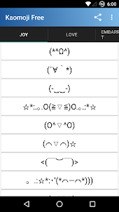 Kaomoji: Japanese Emojis