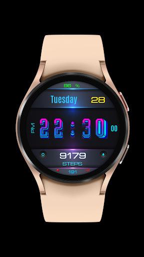Pars Knidos Digital Watch Face Screen 3