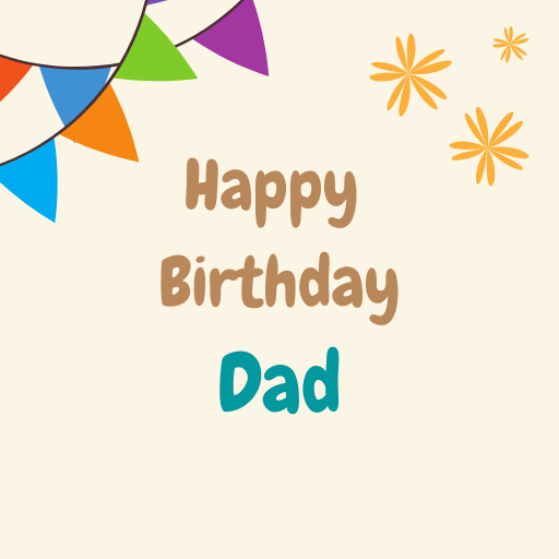 Happy Birthday Dad Wishes logo