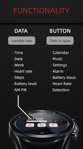 Dark Net For Wear OS Screen 2