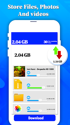 Cloud Drive Cloud Storage Tri Screenshot 3 - AppWisp.com