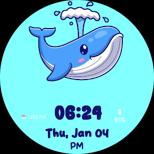 Whale Watch Face