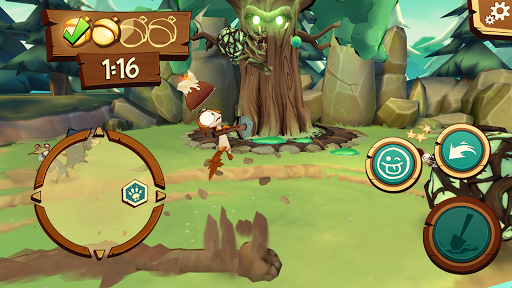 Screenshot of Acron: Attack of the Squirrels