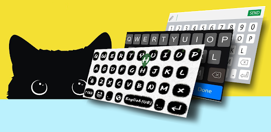 котенок - Дизайн клавиатуры