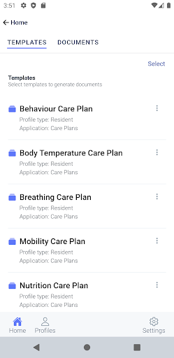 Android application Qwikify screenshort