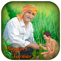 Support Farmers Photo Frame : I Support Farmers DP
