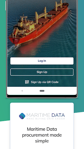 Maritime Data Platform Screen 2