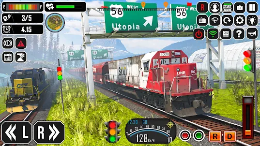 jogos de condução de trem 3d