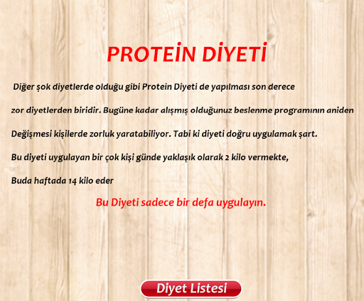 Protein Diyeti Screen 2