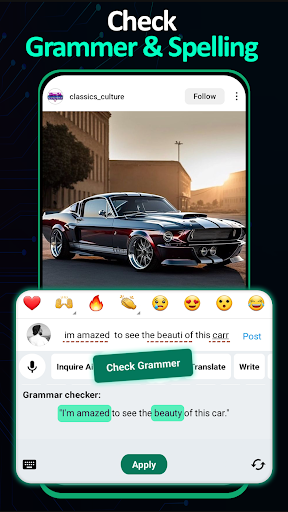 TypeSharp AI keyboard