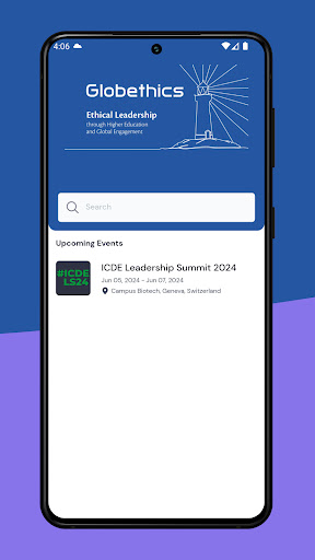 Globethics Events Screen 2