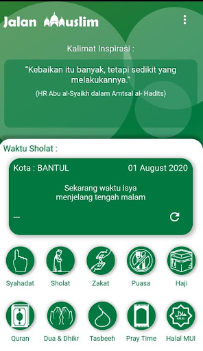 Jalan Muslim - Daily Moslem Screen 2