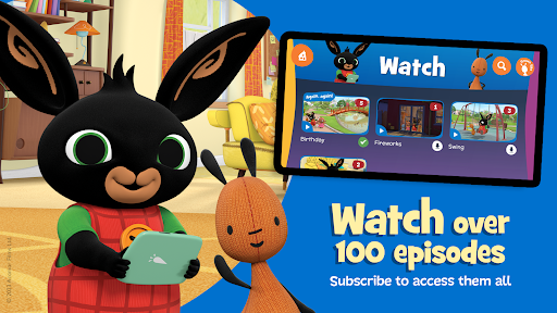 Android application Bing: Watch, Play, Learn screenshort