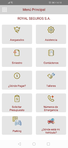 Android application Royal Seguros S.A. screenshort