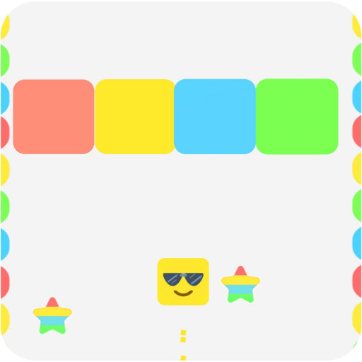 Sticker colour - colour switch logo