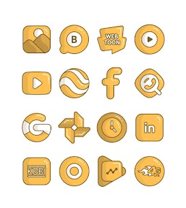 Olympia Yellow Icon Pack Apk v1.0 [Paid] For Android 5