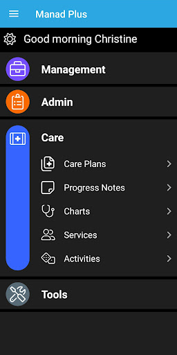 Android application Manad Plus screenshort