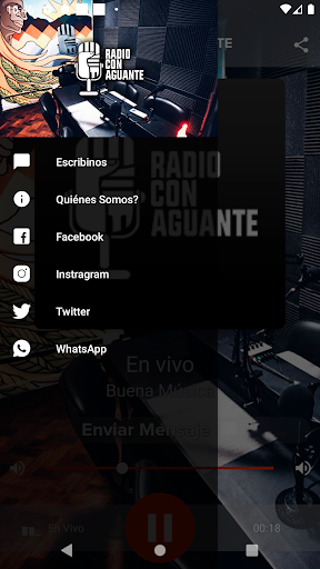Radio con aguante Screen 2