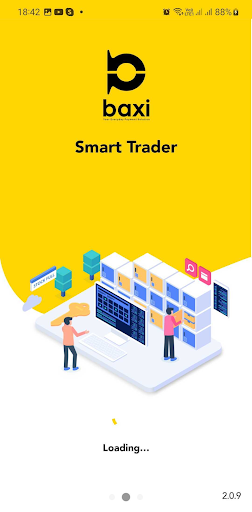 Android application Baxi - Smart trader screenshort