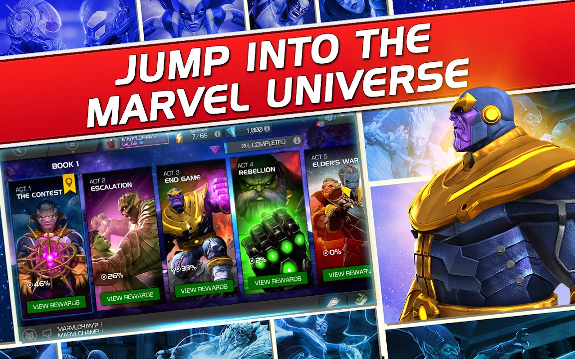 Download MARVEL Contest of Champions (MOD God Mode)