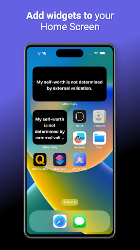Affirm - Manifest Affirmations Screen 3