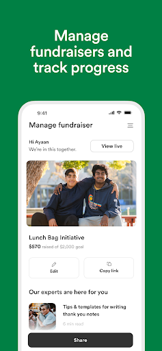 GoFundMe Screenshot 2 - AppWisp.com