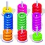 Color Hoop Stack Puzzle Games