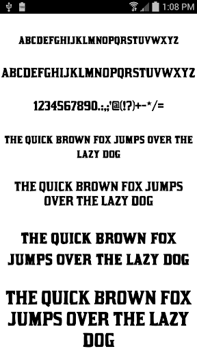 Fonts Message Maker Screen 3