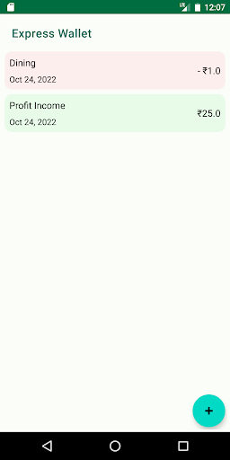 Express Wallet Screen 3