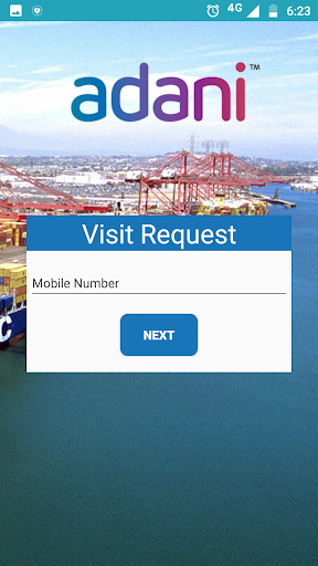 Adani Visitor System Screen 3