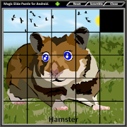 Magic Slide Puzzle Pets  Icon
