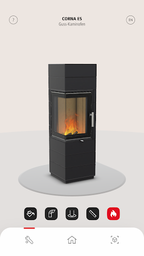 LEDA Wood Stove App 3D Screen 3