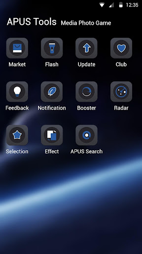 Planets-APUS Launcher theme