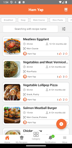 Android application Ham Yap screenshort