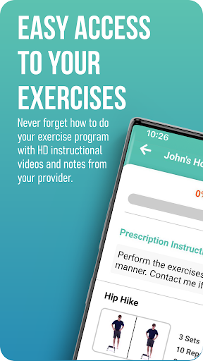 Android application Propel Rehab & Wellness screenshort