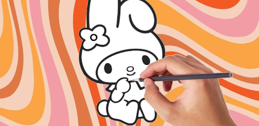Kuromi Coloring Book Art 1 APK + Мод (Unlimited money) за Android