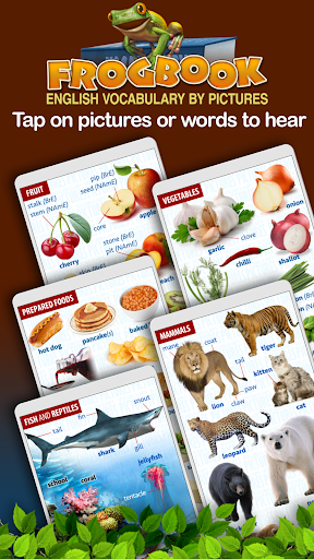 English Vocabulary by Pictures Screen 2