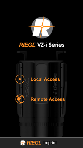 Android application RIEGL VZ-i Series screenshort