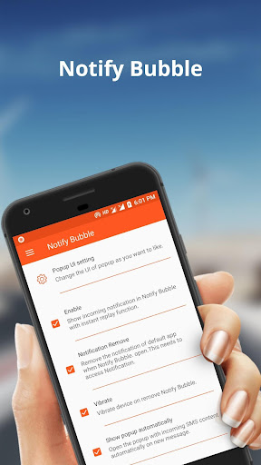 Notify Bubble Screen 2