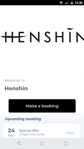 Android application Henshin screenshort