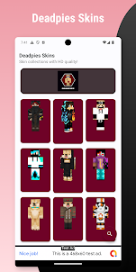 Deadpies Skins for Minecraft