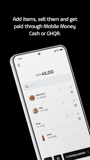 Android application Hubtel Sales-Manage your sales screenshort