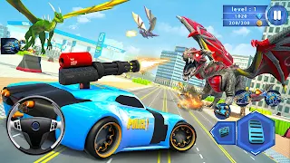 Police Robot Car: Dino robots - Screenshot 1