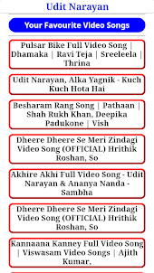 Udit Narayan All Video Songs