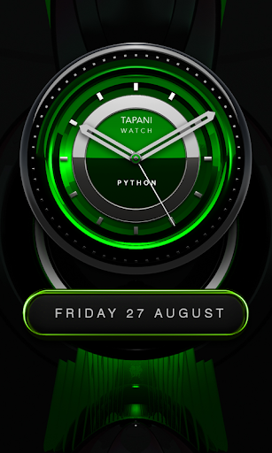 PYTHON Designer Clock Widget b