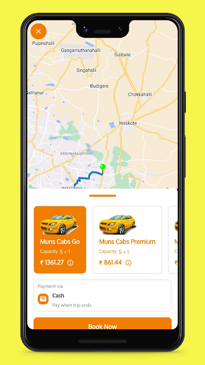 Muns Cabs Screen 3