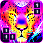 ?Neon coloring book for adults? Apk